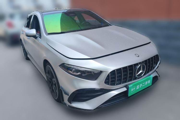 Used Mercedes-Benz A AMG 2024 AMG A 35 4MATIC Front Right 45 Deg
