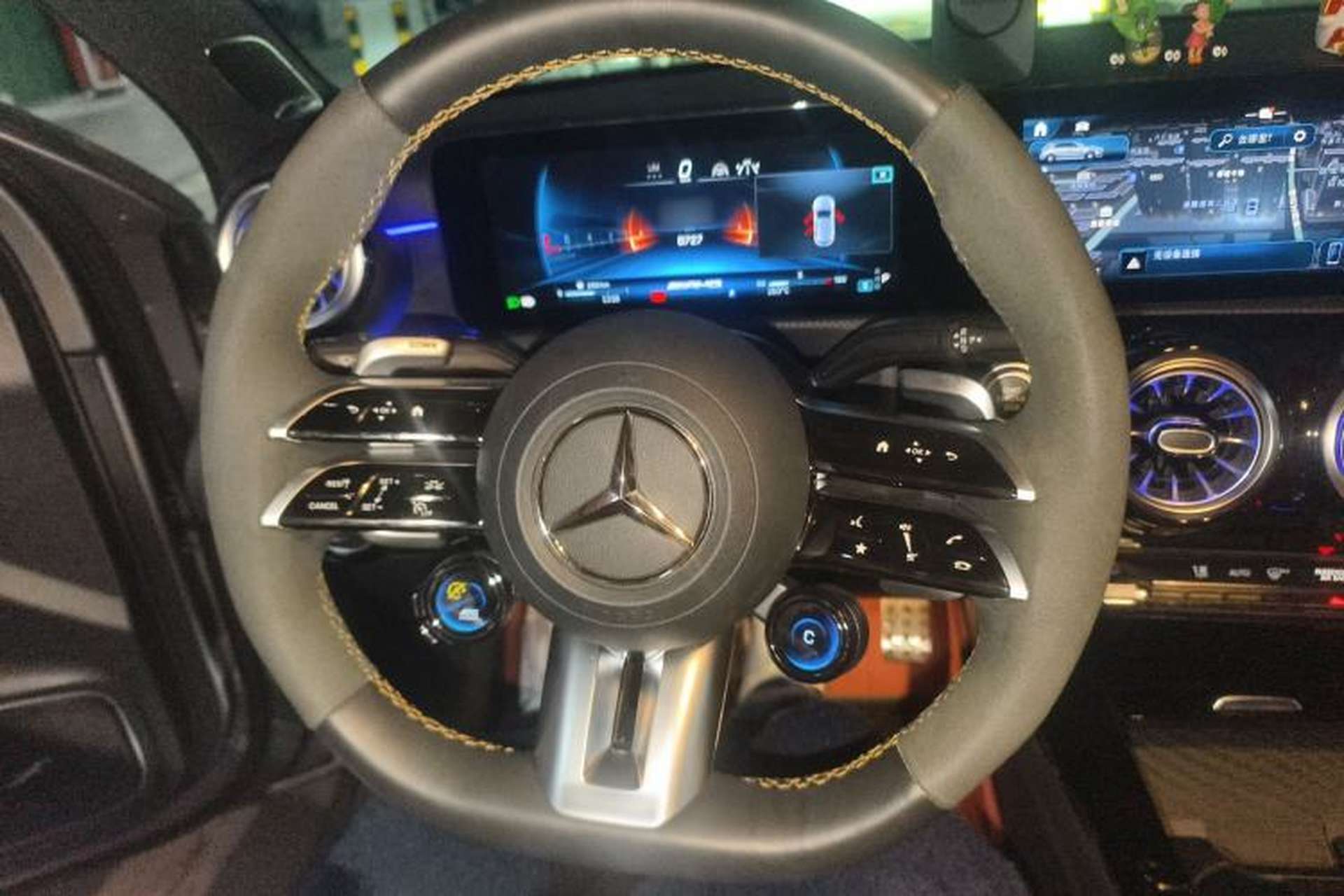Used Mercedes-Benz A AMG 2024 Facelift AMG A 45 S 4MATIC+ Steering Wheel