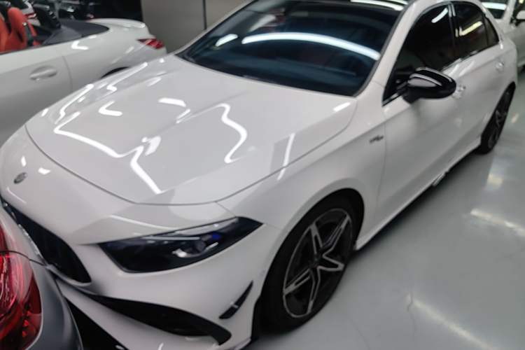 Używany Mercedes-Benz A AMG 2024 AMG A 35 L 4MATIC Guazi used car, China used car export, Used car for sale, Used cars, Cheapest cars for sale