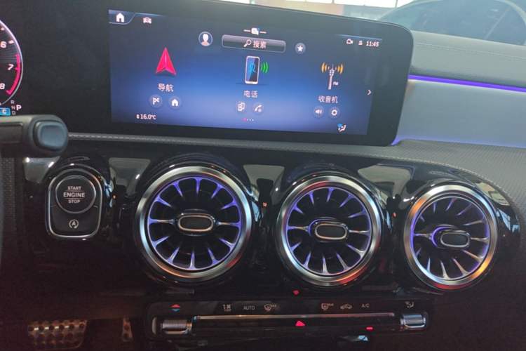 Used Mercedes-Benz A AMG 2024 AMG A 35 4MATIC Audio And AC Panel