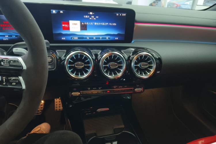 Used Mercedes-Benz A AMG 2024 AMG A 35 4MATIC Audio And AC Panel