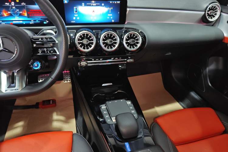 Used Mercedes-Benz A AMG 2024 Facelift AMG A 35 L 4MATIC Audio And AC Panel