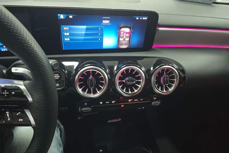 Used Mercedes-Benz A AMG 2024 Facelift AMG A 35 L 4MATIC Audio And AC Panel