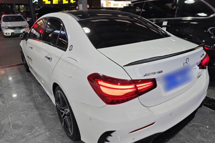 Used Mercedes-Benz A AMG 2024 Facelift AMG A 35 L 4MATIC Rear Left 45 Deg