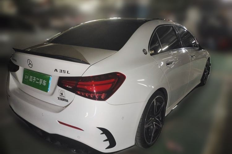 Used Mercedes-Benz A AMG 2024 Facelift AMG A 35 L 4MATIC Rear Right 45 Deg