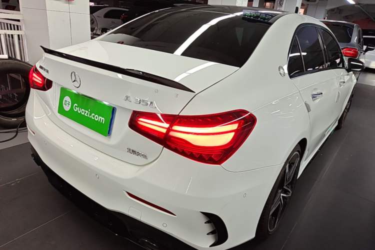 Used Mercedes-Benz A AMG 2024 Facelift AMG A 35 L 4MATIC Rear Right 45 Deg
