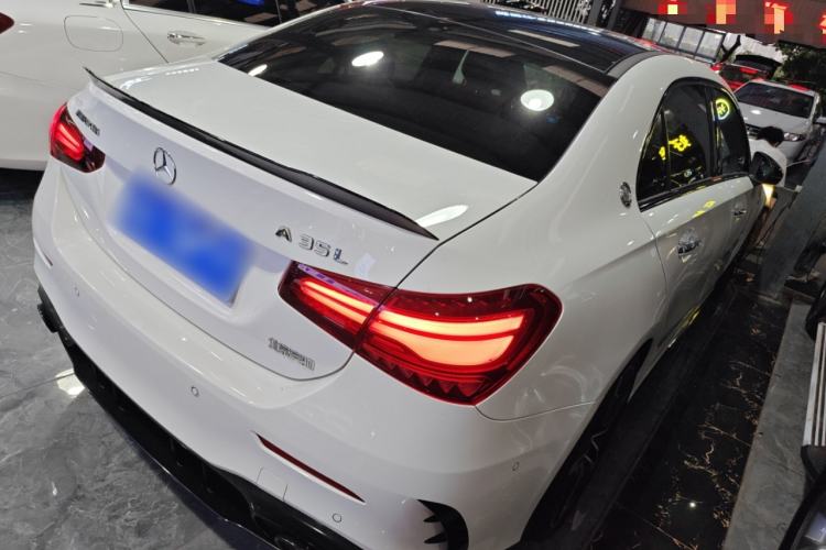 Used Mercedes-Benz A AMG 2024 Facelift AMG A 35 L 4MATIC Rear Right 45 Deg