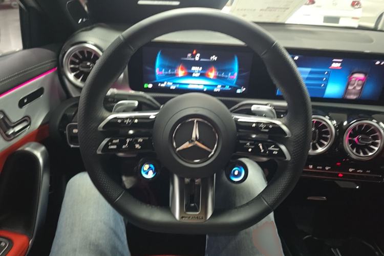 Used Mercedes-Benz A AMG 2024 Facelift AMG A 35 L 4MATIC Steering Wheel