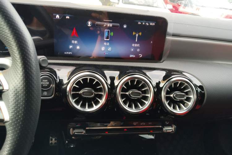 Used Mercedes-Benz A AMG 2024 AMG A 35 4MATIC Audio And AC Panel