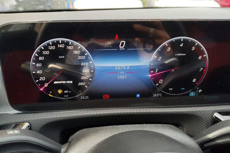 Used Mercedes-Benz A AMG 2024 AMG A 35 4MATIC Instrument Cluster