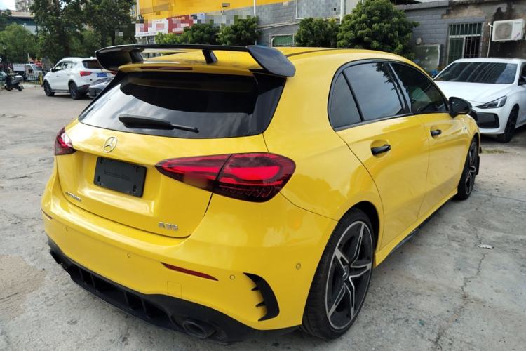 Used Mercedes-Benz A AMG 2024 AMG A 35 4MATIC Rear Right 45 Deg