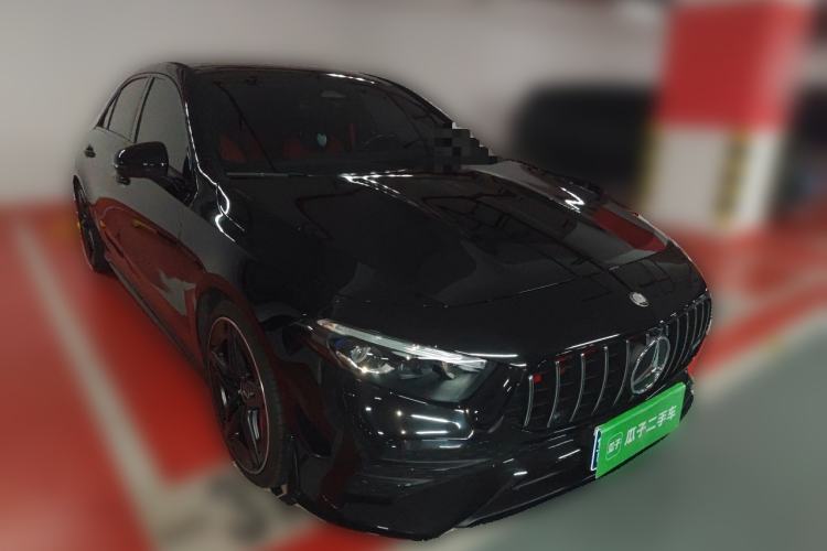 Used Mercedes-Benz A AMG 2025 AMG A 35 L 4MATIC Front Right 45 Deg
