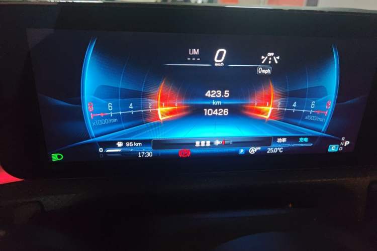 Used Mercedes-Benz A AMG 2025 AMG A 35 L 4MATIC Odometer Close Up