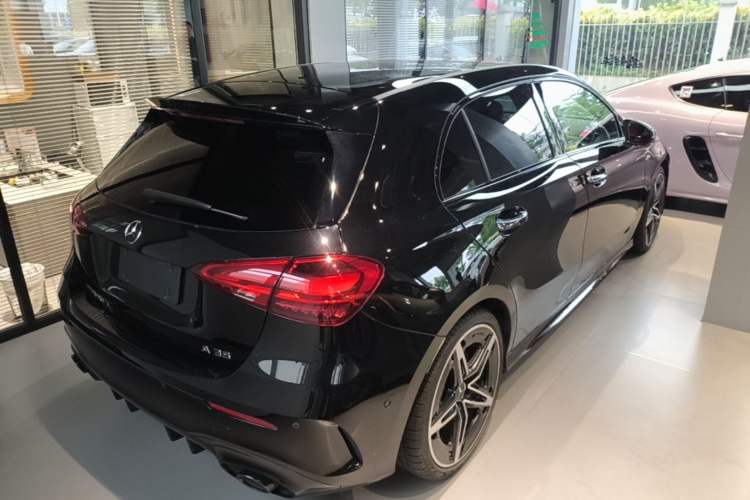 Used Mercedes-Benz A AMG 2025 AMG A 35 4MATIC Rear Right 45 Deg