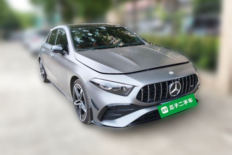 Used Mercedes-Benz A AMG 2025 AMG A 35 4MATIC Front Right 45 Deg