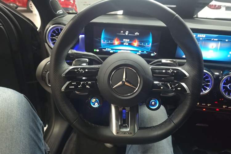 Used Mercedes-Benz A AMG 2025-Year Restyled AMG A 35 L 4MATIC Steering Wheel