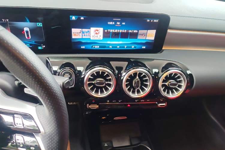 Used Mercedes-Benz A AMG 2025 AMG A 35 L 4MATIC Audio And AC Panel