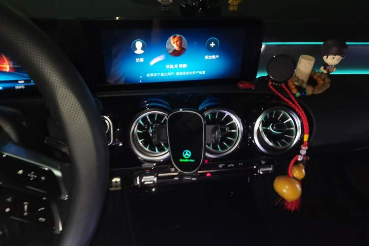 Used Mercedes-Benz A AMG 2025-Year Restyled AMG A 35 L 4MATIC Audio And AC Panel