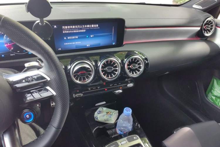 Used Mercedes-Benz A AMG 2025-Year Restyled AMG A 35 L 4MATIC Audio And AC Panel