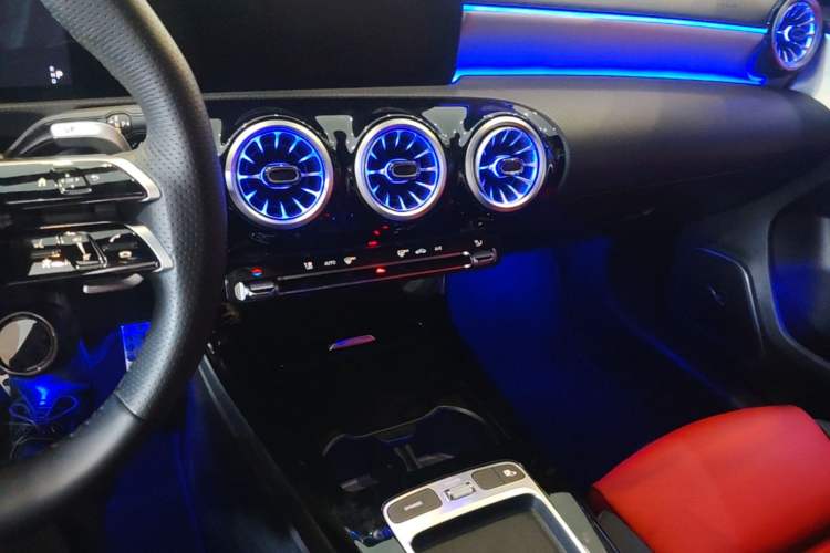 Used Mercedes-Benz A AMG 2025-Year Restyled AMG A 35 L 4MATIC Audio And AC Panel