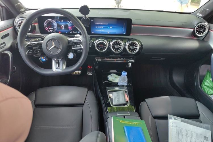 Used Mercedes-Benz A AMG 2025-Year Restyled AMG A 35 L 4MATIC Center Console