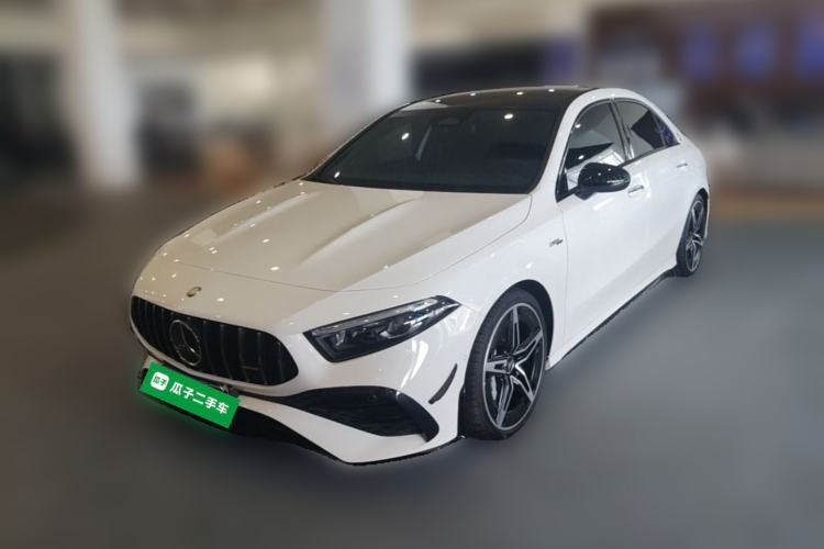 Używany Mercedes-Benz A AMG 2025-Year Restyled AMG A 35 L 4MATIC Guazi used car, China used car export, Used car for sale, Used cars, Cheapest cars for sale