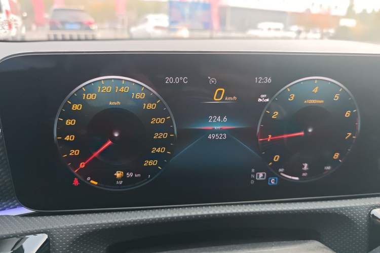 Used Mercedes-Benz A-Class 2022 Second Facelift A 200 Fashion Version Instrument Cluster