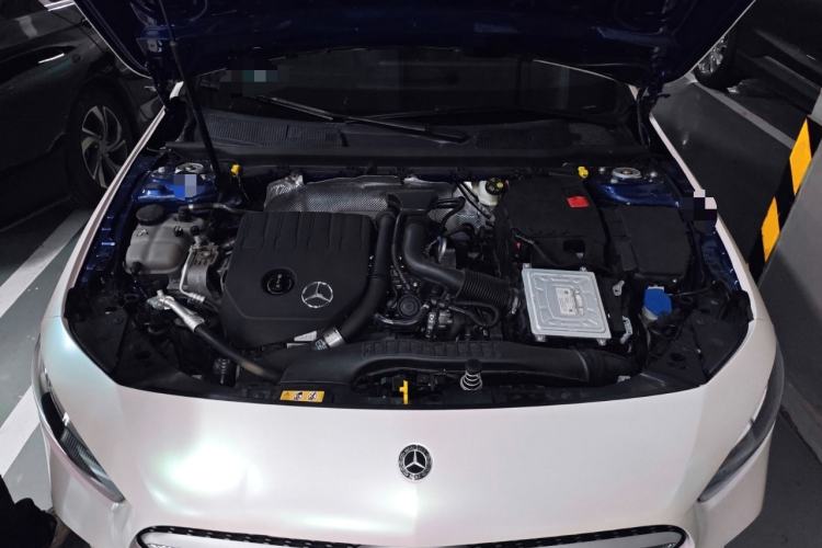 Used Mercedes-Benz A-Class 2020 Second Facelift A 180 L Sport Sedan Engine Bay