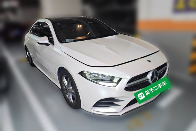 Used Mercedes-Benz A-Class 2020 Second Facelift A 180 L Sport Sedan Front Right 45 Deg