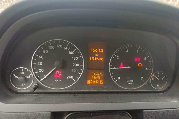 Used Mercedes-Benz A-Class 2011 A 160 Instrument Cluster