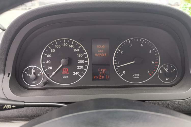 Used Mercedes-Benz A-Class 2011 A 160 Instrument Cluster