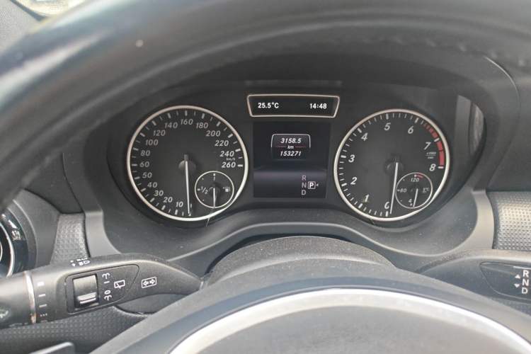 Used Mercedes-Benz A-Class 2013 A 180 Fashion Model Odometer Close Up