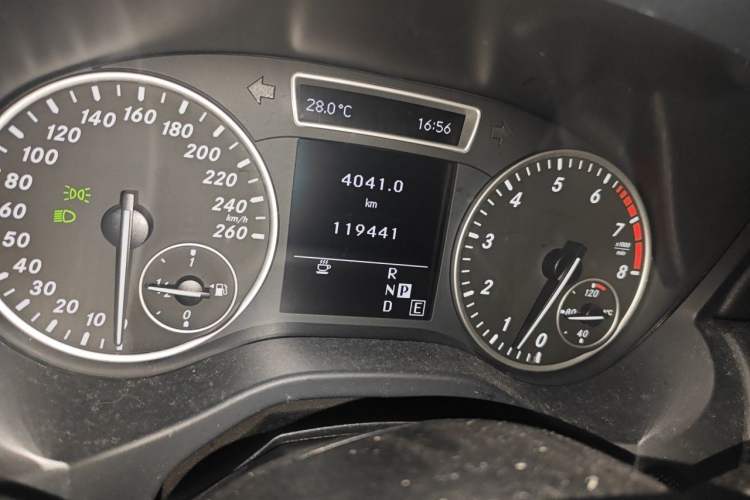 Used Mercedes-Benz A-Class 2013 A 180 Fashion Model Odometer Close Up