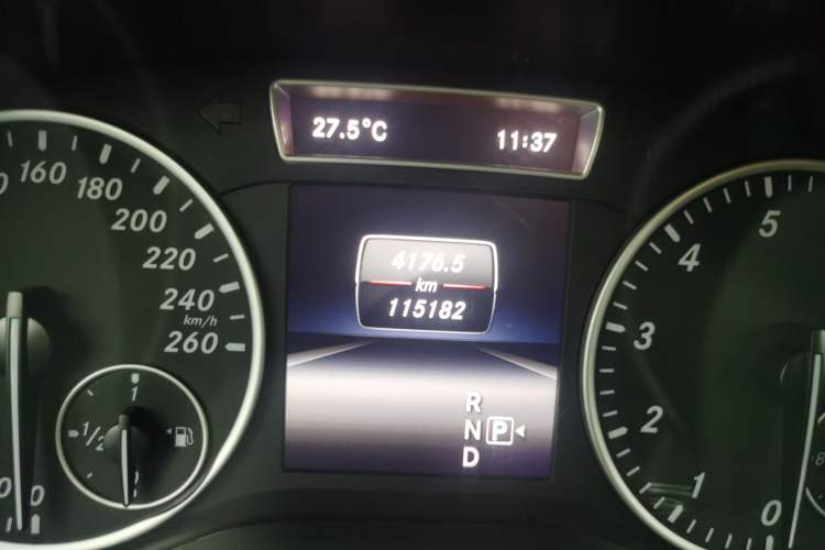 Used Mercedes-Benz A-Class 2013 A 180 Fashion Model Odometer Close Up
