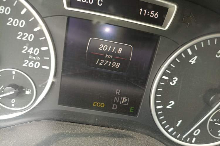 Used Mercedes-Benz A-Class 2013 A 180 Fashion Model Odometer Close Up