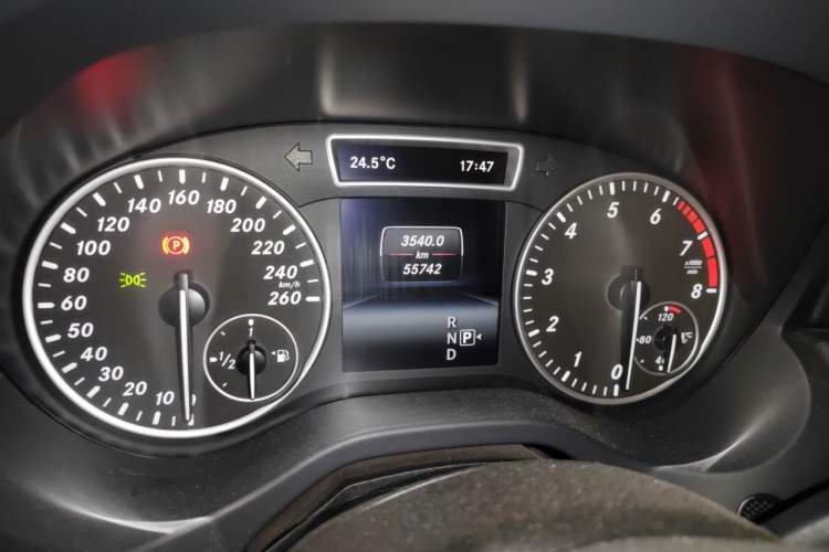Used Mercedes-Benz A-Class 2013 A 180 Fashion Model Odometer Close Up
