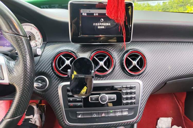 Used Mercedes-Benz A-Class 2013 A 260 Sport model Audio And AC Panel