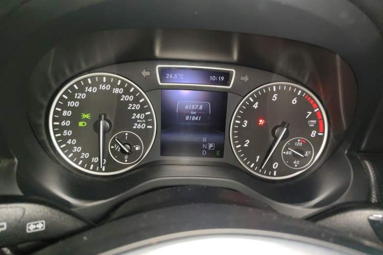 Used Mercedes-Benz A-Class 2013 A 180 Fashion Model Odometer Close Up