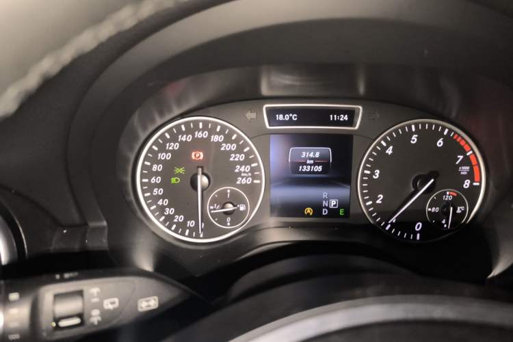 Used Mercedes-Benz A-Class 2013 A 180 Fashion Model Odometer Close Up