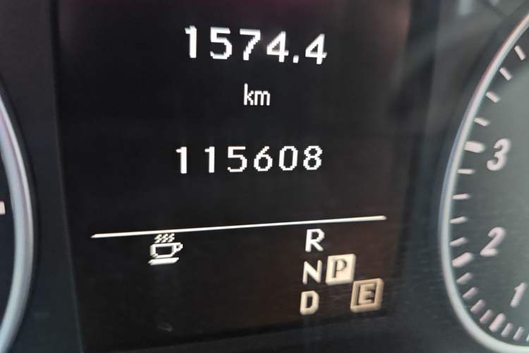 Used Mercedes-Benz A-Class 2013 A 180 Fashion Model Odometer Close Up