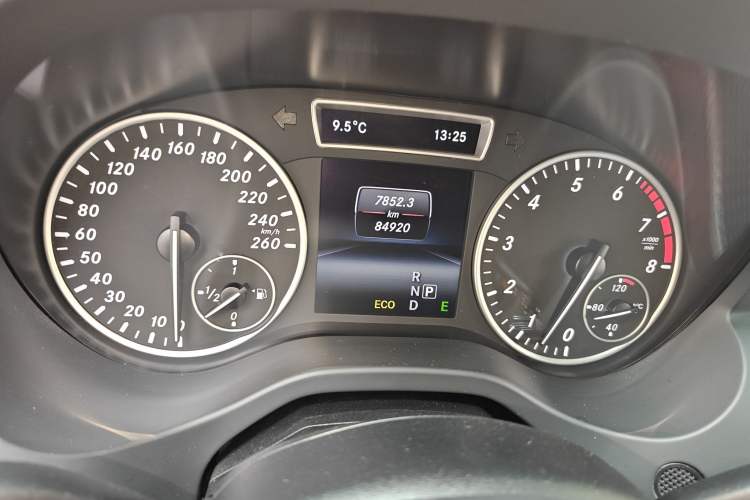 Used Mercedes-Benz A-Class 2013 A 180 Fashion Model Odometer Close Up