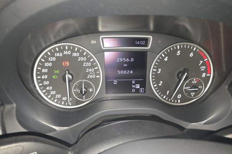 Used Mercedes-Benz A-Class 2013 A 180 Fashion Model Odometer Close Up