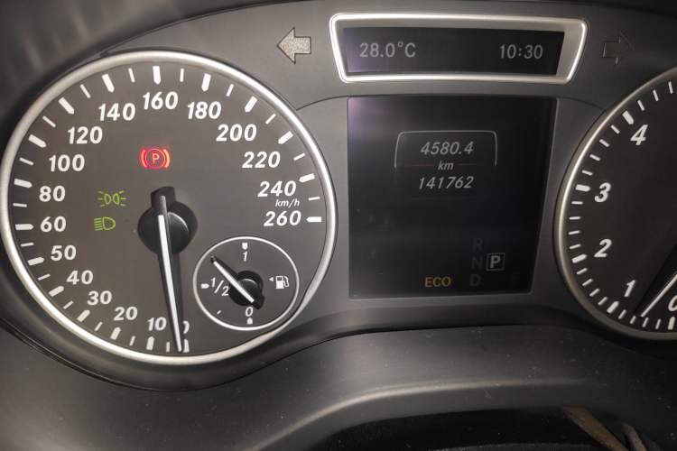 Used Mercedes-Benz A-Class 2013 A 180 Fashion Model Odometer Close Up
