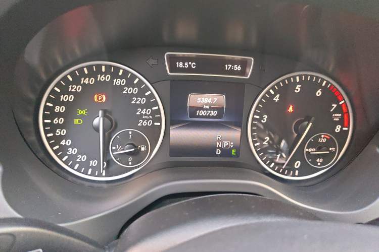 Used Mercedes-Benz A-Class 2013 A 180 Fashion Model Odometer Close Up