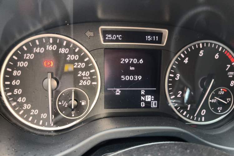 Used Mercedes-Benz A-Class 2013 A 180 Fashion Model Odometer Close Up