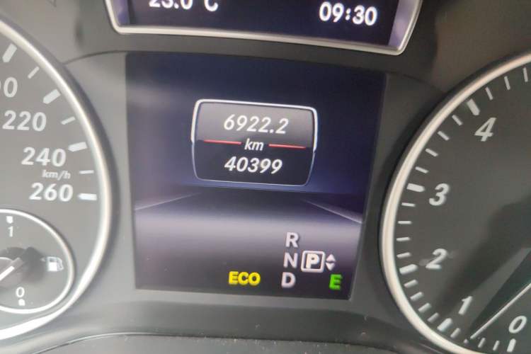 Used Mercedes-Benz A-Class 2013 A 180 Fashion Model Odometer Close Up