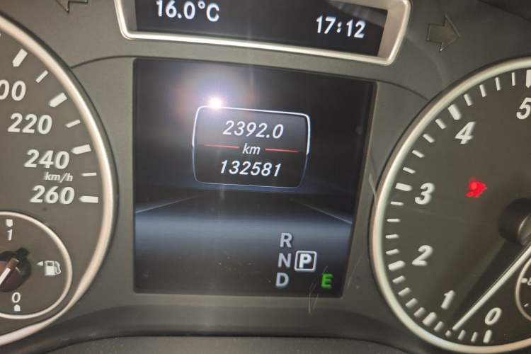 Used Mercedes-Benz A-Class 2013 A 180 Fashion Model Odometer Close Up