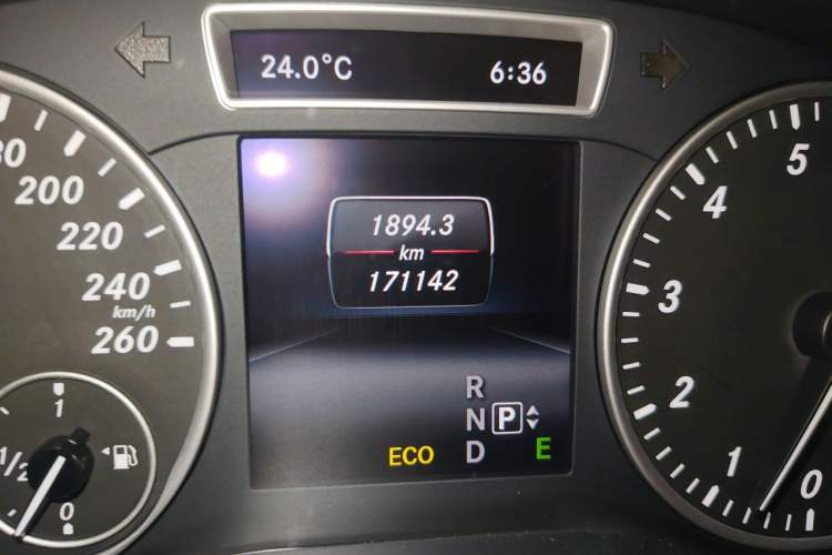 Used Mercedes-Benz A-Class 2013 A 180 Fashion Model Odometer Close Up