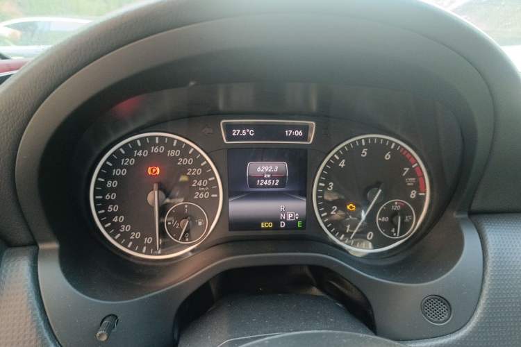 Used Mercedes-Benz A-Class 2013 A 180 Fashion Model Odometer Close Up
