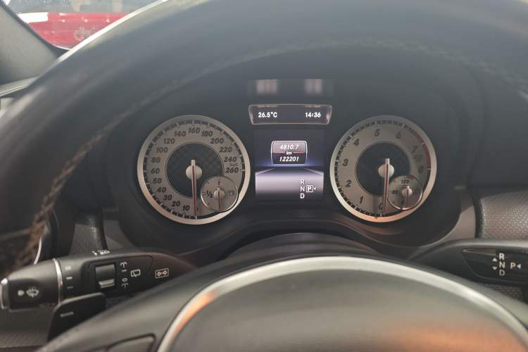 Used Mercedes-Benz A-Class 2013 A 200 Urban Edition Odometer Close Up